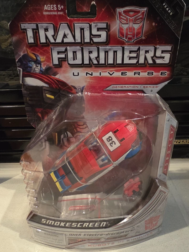 NEW SEALED Transformers Universe Deluxe Class Smokescreen Nissan 350Z EXCELLENT - Image 3 of 4