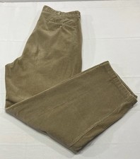 Vintage Polo Ralph Lauren Andrew Pant Men's 36x34 34x30 Brown Corduroy Baggy
