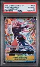 Jewelry Bonney (108) (Alternate Art) OP13-108 Carrying On His Will Foil