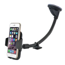 Universal 360° Car Phone Holder Windscreen Dashboard Suction Mount Long Flexible
