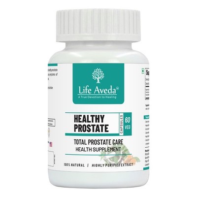 Life Aveda Premium Gesunde Prostata Kapseln, 60 Kapseln