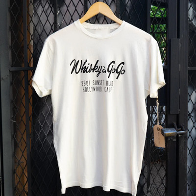 Whisky A Go Go White Men Unisex Tee Shirt Size S-5XL
