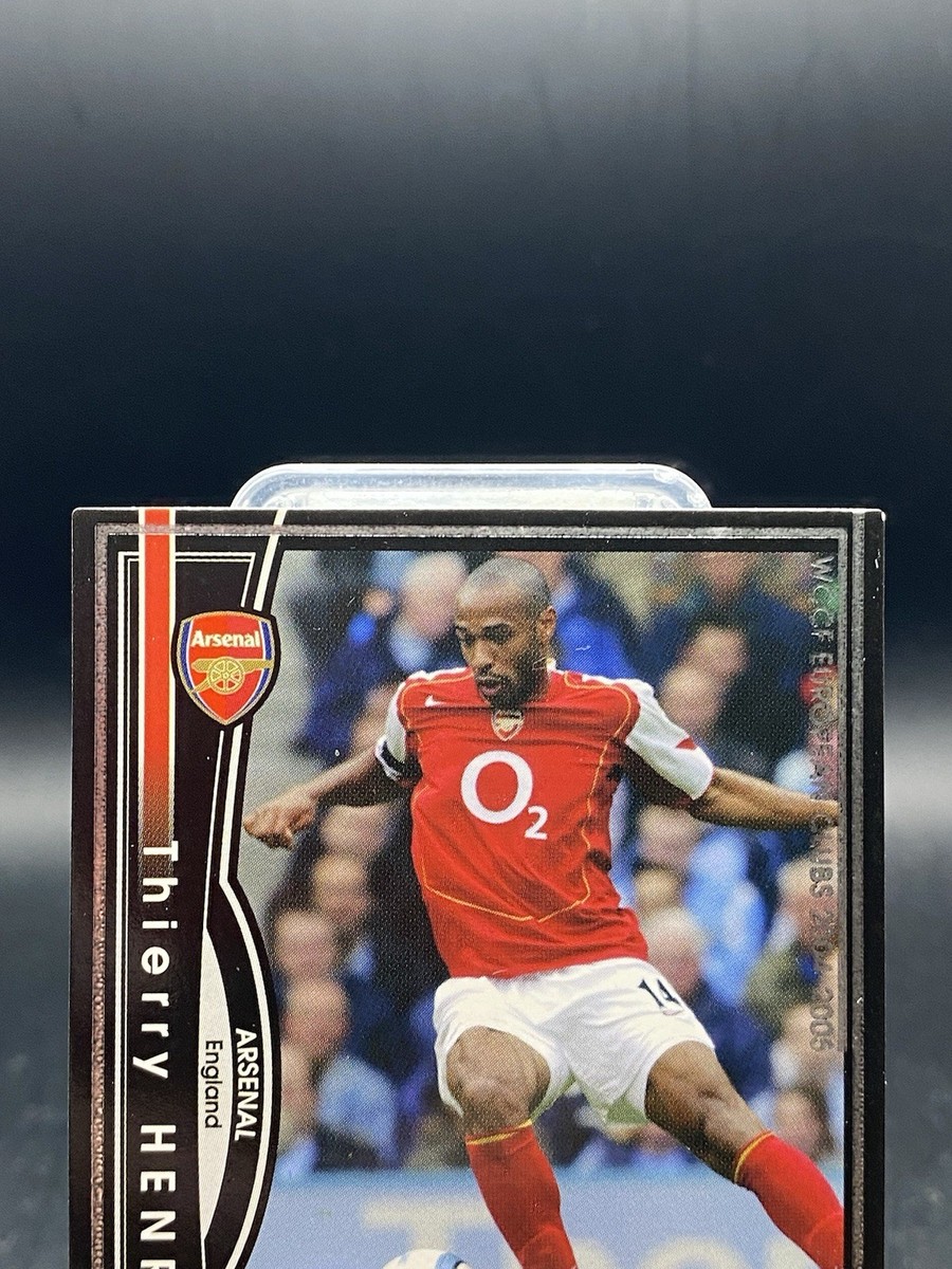Thierry Henry Panini WCCF 2004-2005 Arsenal Special Japanese SEGA