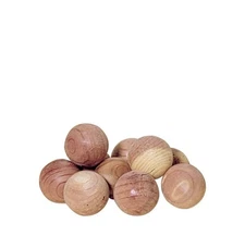 Redecker Red Cedar Moth Balls Pack Of 10 Moth Repellent Linens Drawers !