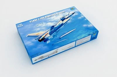 CHENGDU J-10S VIGOROUS DRAGON PLAAF FIGHTER - TRUMPETER 1/48 PLASTIC KIT - Photo 1/3