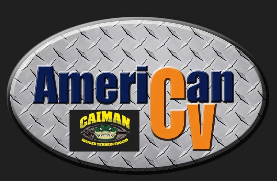 Caiman Rugged Rear Shocks for Suzuki King Quad 300 4x4 1991-2002, Gas-Charged Foto 2 de 4