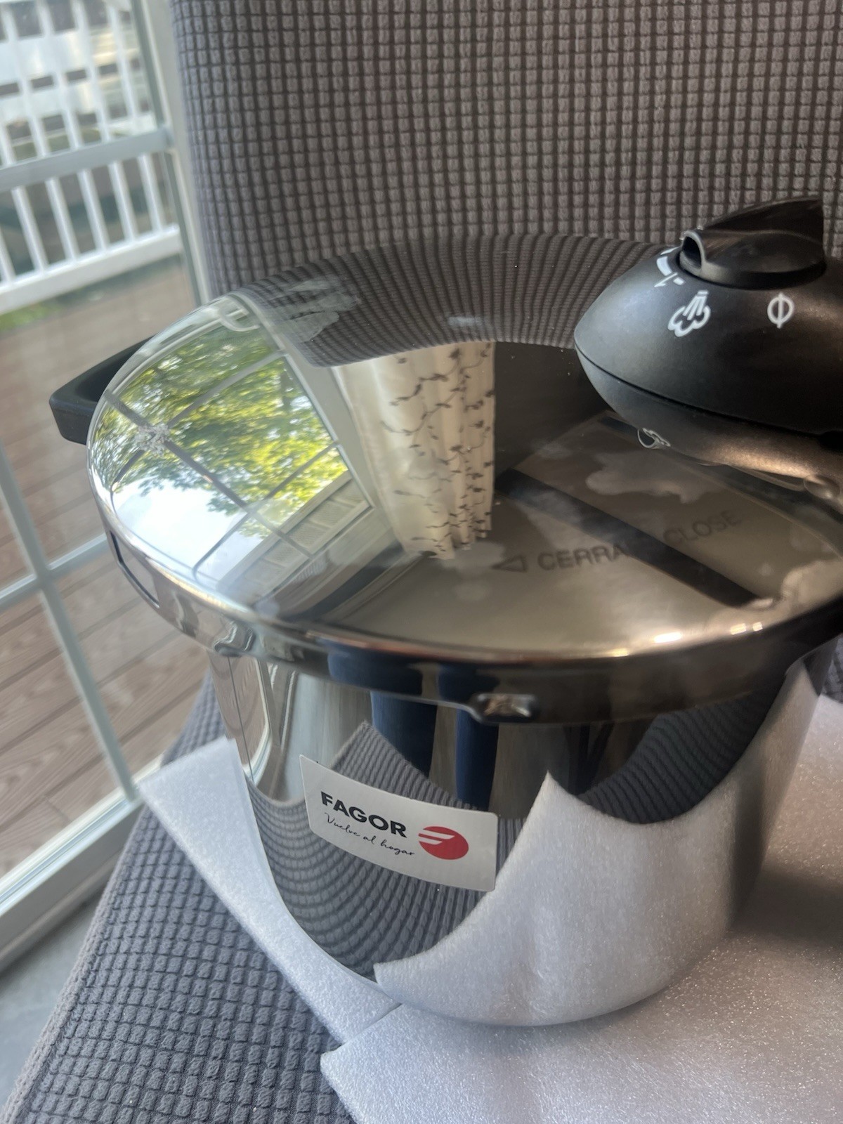 H130 Fagor 78512 Super Fast Pot INOX, 7.5L , Stainless Steel, New