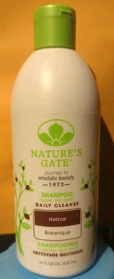 Nature's Gate Daily Cleanse Herbal Shampoo 18 Fl. oz New And Unused 