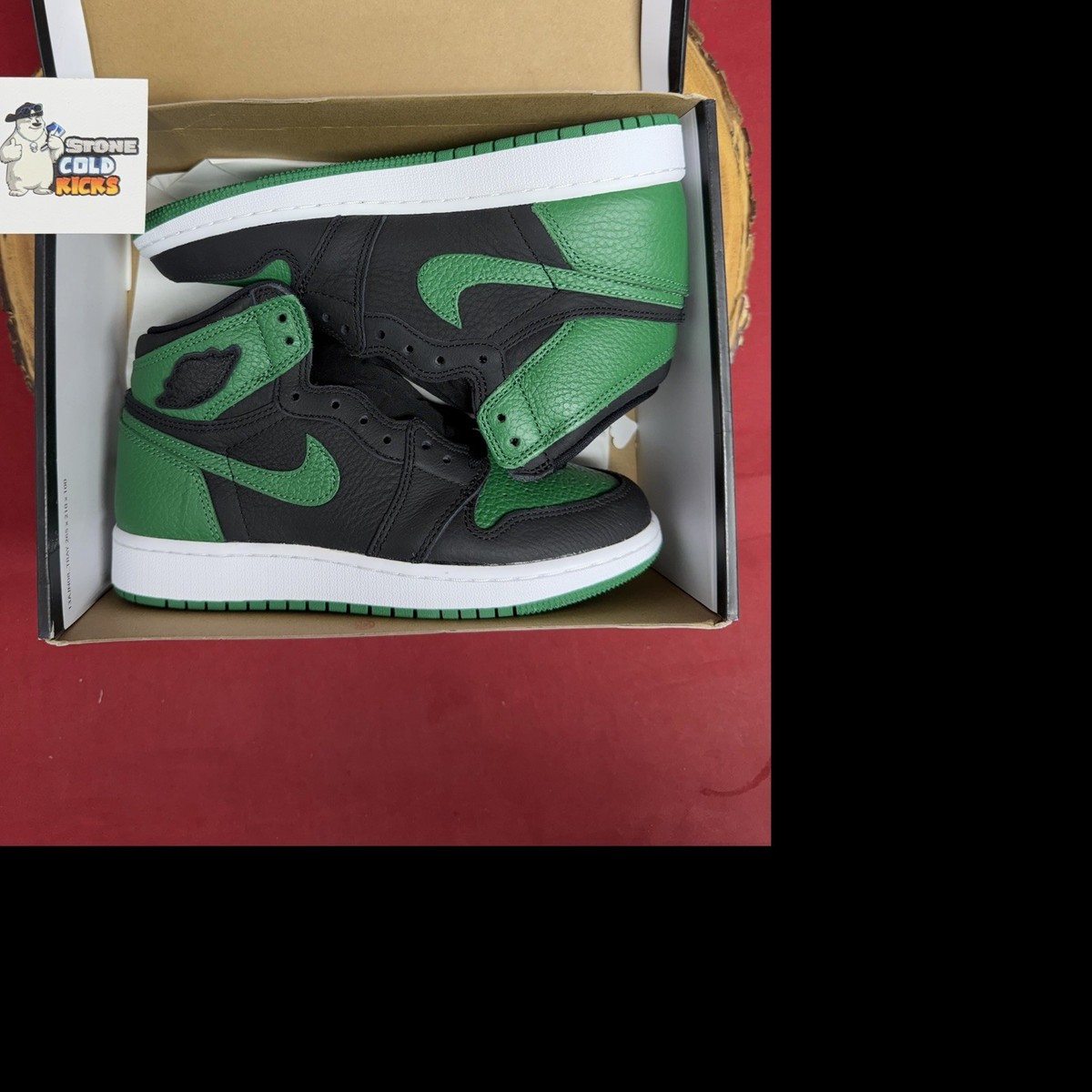 Nike Air Jordan 1 Retro High Pine Green 2.0 575441-030 Mismatch