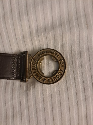 Order of the Arrow Leather Belt Size 36 Boy Scout BSA - Picture 2 of 9