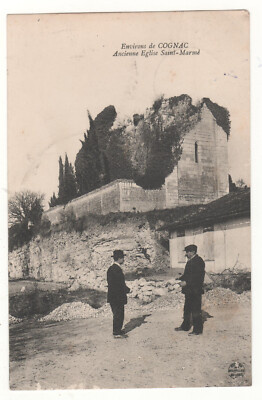 CPA 16 - Umgebung von COGNAC: ALTE KIRCHE SAINT-MARMÉ (CHARENTE) GESCHRIEBEN 1912