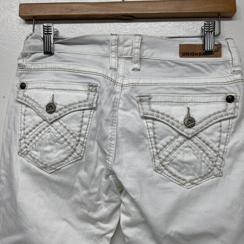 UnionBay Junior's White Jeans Liberty Skinny Size 3 - Picture 5 of 5