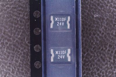 Lot of 10 MINISMDC110F/24-2 TE Conn PTC Resettable Fuse 1.1A Ih