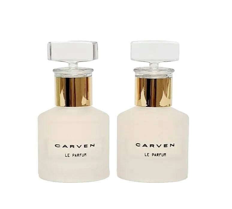 Carven Le Parfum Miniature/Travel Size 0.16 oz Eau de Parfum Perfume Lot of 2 Foto 2 de 4
