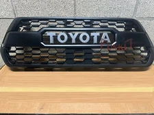 Front Grille For Tacoma Grill 2016-2023 TRD PRO Matte Black Mesh Grille Letters