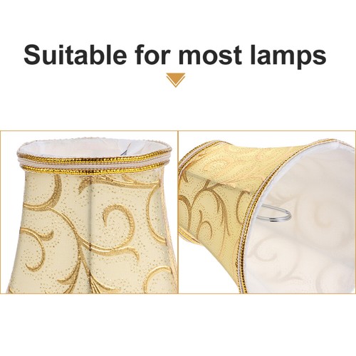 2 Pcs Wall Lamp Shade Shades Small Nordic Style Cloth Chandelier Decorate - Picture 8 of 12