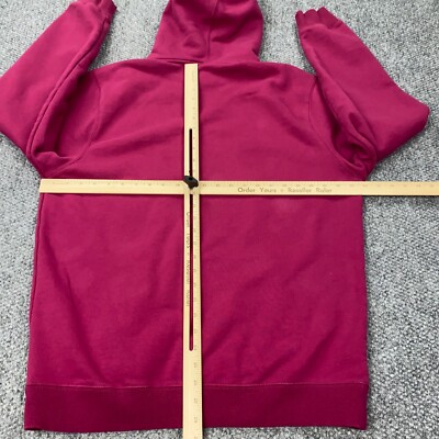 Stussy Pretty Appliqué Hoodie Mens XL Berry Logo Sweatshirt | eBay