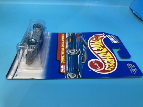 1998 Mattel Hot Wheels Ferrari F3555 Challenge #1115 Silver - Picture 5 of 8