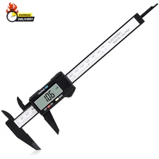 Digital Caliper,  0-6" Calipers Measuring Tool - Electronic Micrometer Caliper w