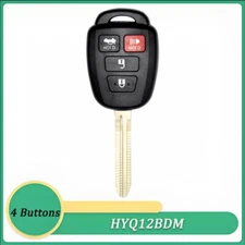 For 2016 2017 2018 Toyota Tacoma / Corolla Keyless Remote Key Fob HYQ12BDM 4BTN