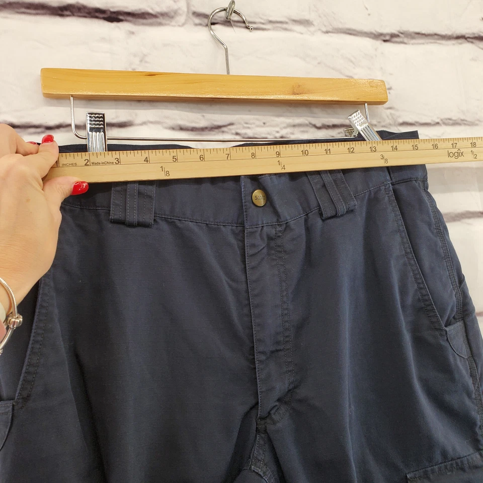 5.11 TACTICAL Pants Mens 34 X 32 Medic Police Cargo Zip RipStop Actual 31 X 30 - Image 2 of 4