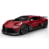 Bugatti Divo 1/18 Rot Metallic Modellauto Metall Druckguss Bburago 11045RD