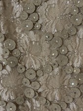 Alice + Olivia Gold Metallic Cocktail Dress, Size 4