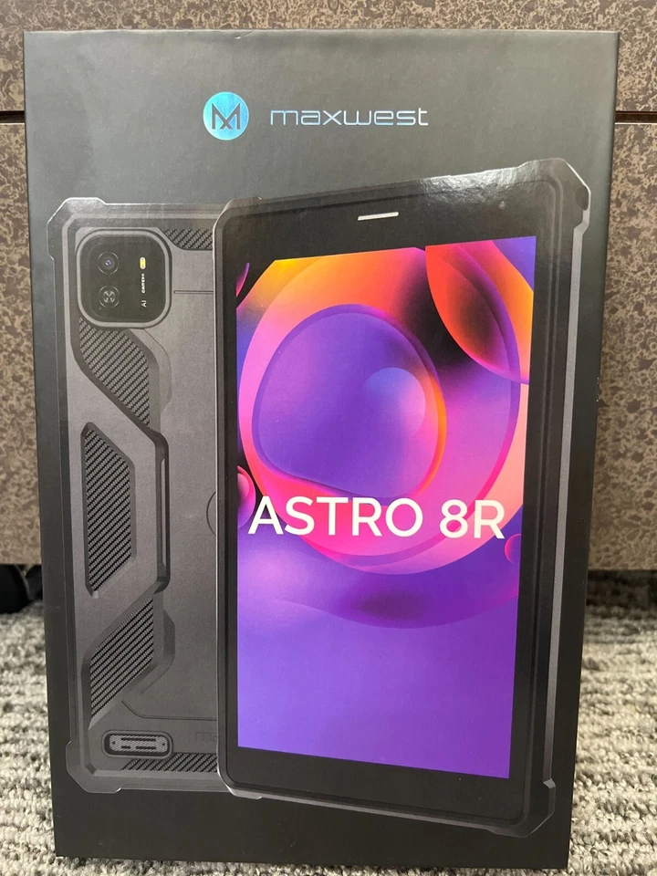 Maxwest Astro 8R 8" Android WIFI & Cellular Tablet 32GB, 3GB RAM Quad Core - Image 4 of 4