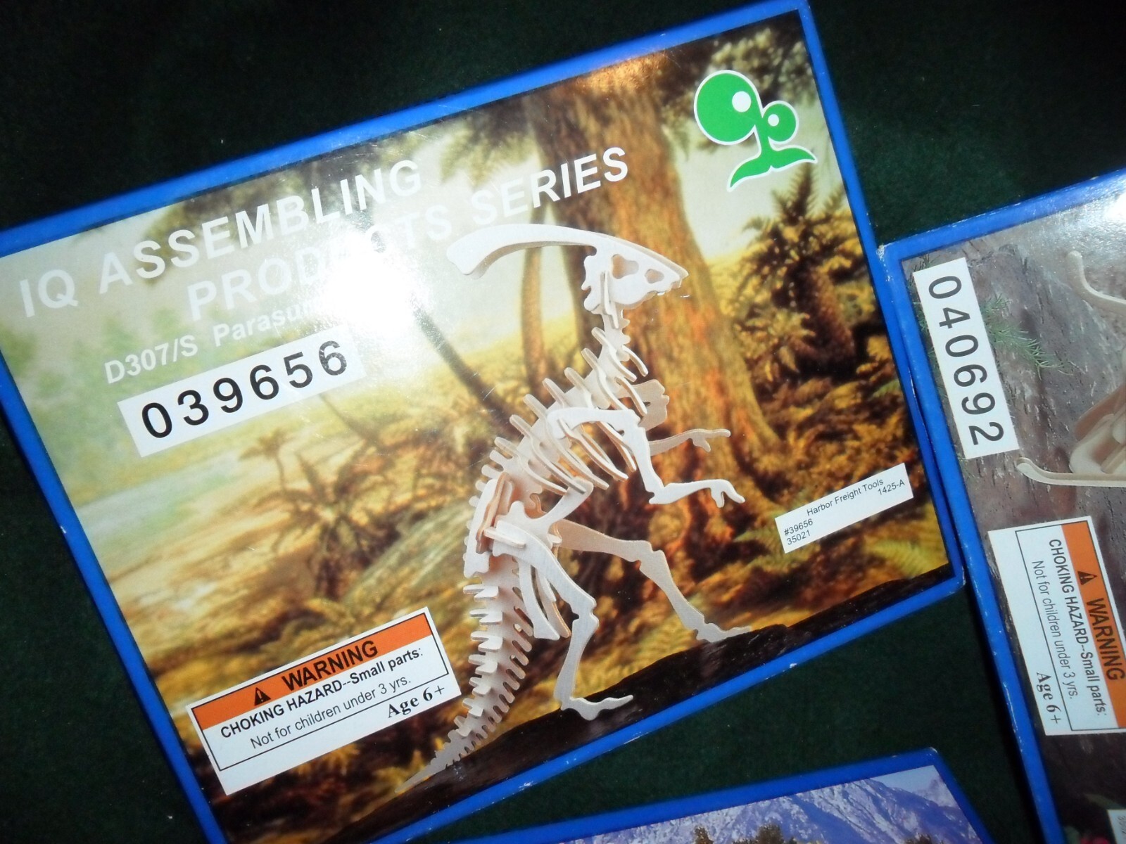 IQ Assembling Products Series Wooden - 3 Models Lot