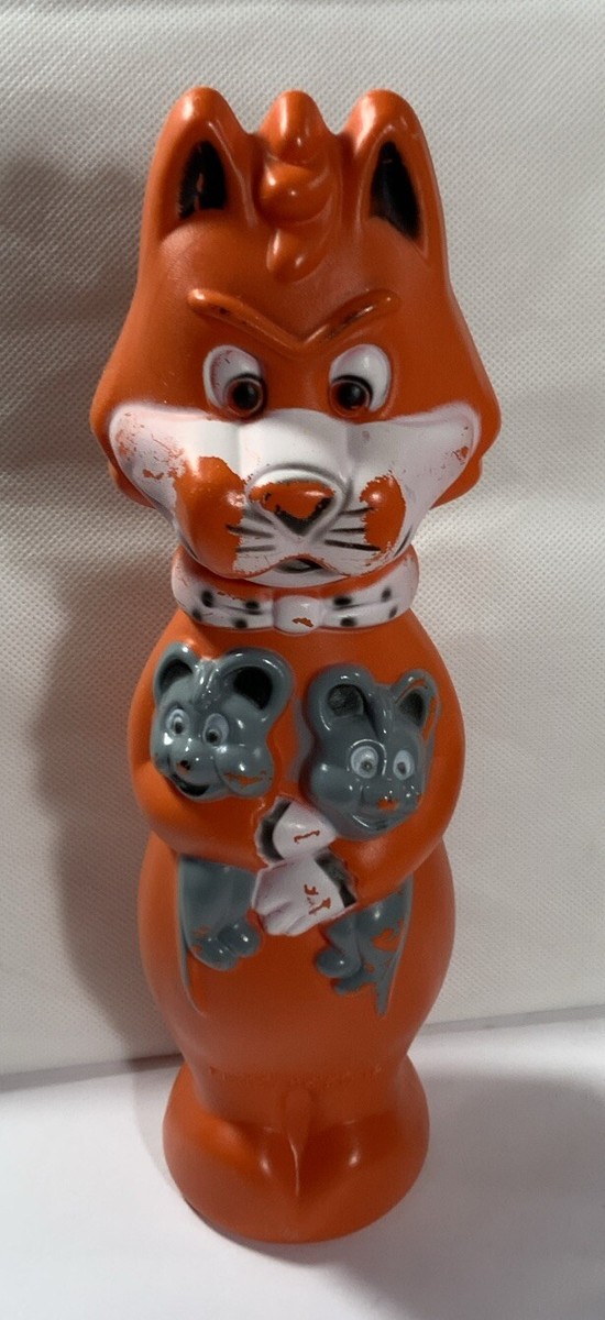 Mr. Jinks W/Pixie And Dixie Soaky Soakie Hanna Barbera 10” Tall