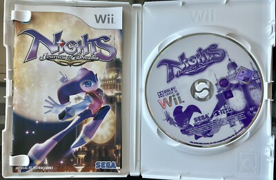 Nights Journey Of Dreams - Nintendo Wii - Sega/Sonic Team PAL