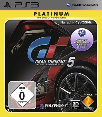 PS3 / Playstation 3 - Gran Turismo 5 [Platinum] DE mit OVP sehr guter Zustand