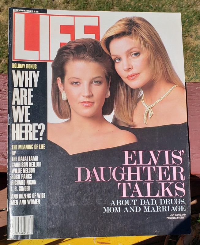 Life December 1988 Lisa Marie, Priscilla Presley  