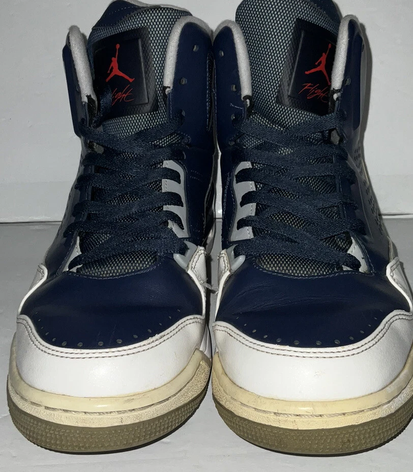 Nike Air Jordan Flight SC 3 Talla 10 Antracita Azul Marino/Blanco Hombres 629877-407 Foto 2 de 4