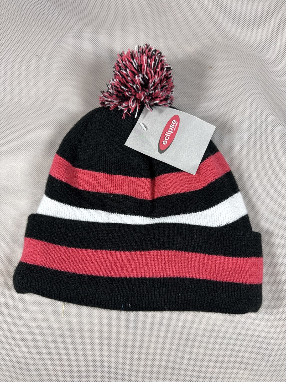 Soft Unisex Knit Beanie with Pom Pom - Winter Hat by The Hat Depot-image