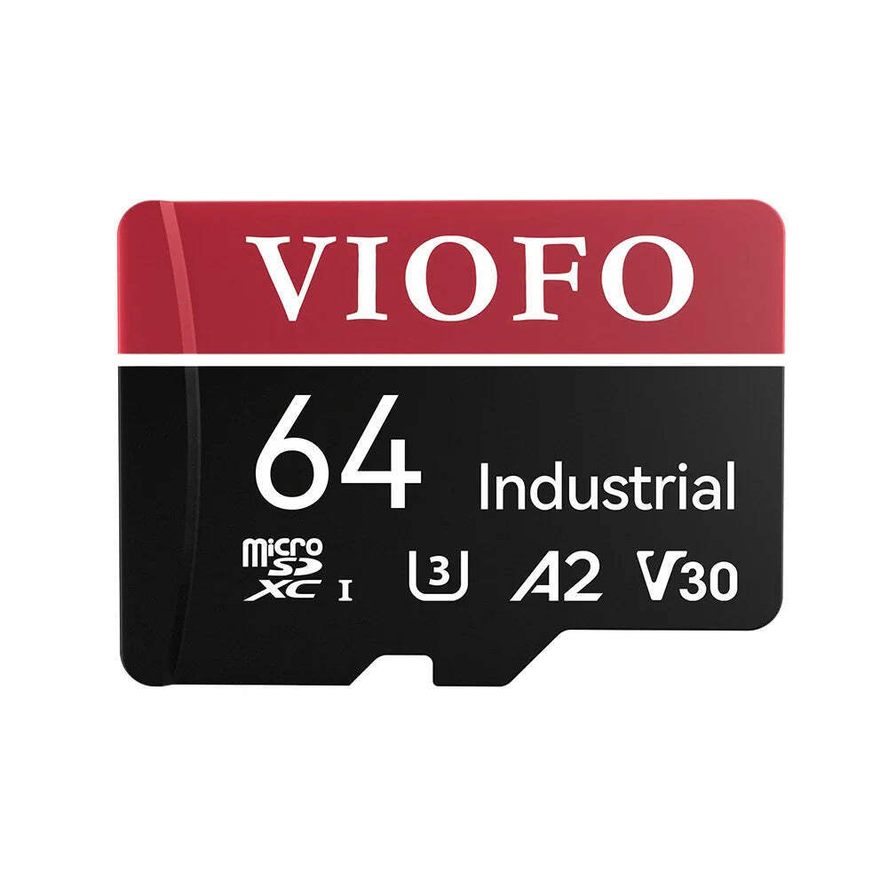 Viofo 64GB Dash Camera MicroSD Card U3 A2 V30 High Speed Endurance Memory Card