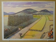 Affiche scolaire Rossignol  La plaine / Le terrain limoneux