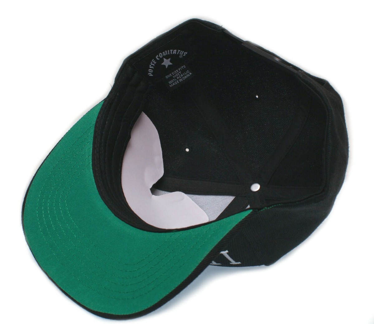 Lench Mob Hat Street Knowledge Flat Bill Snapback Cap Adult Black