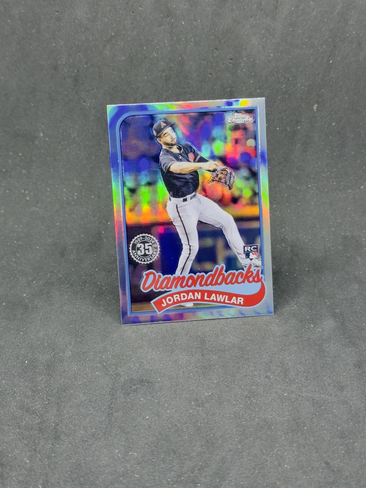 JORDAN LAWLAR 2024 Topps Chrome #89CB-14 1989 Refractor RC Diamondbacks