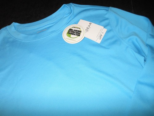 INGEAR SWIM LADIES LONG SLEEVE RELAXED FIT RASH GUARD SHIRT ~ UPF + ~ BLUE / M - Picture 2 of 3