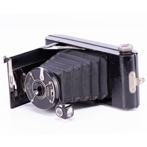 Coronet Folding Camera | 105mm f11 Meniscus lens | England | Black | 1926 - Picture 2 of 9