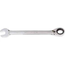 Paramount Reversible Ratcheting Combination Wrench: 7/8" Open x 7/8" Spline