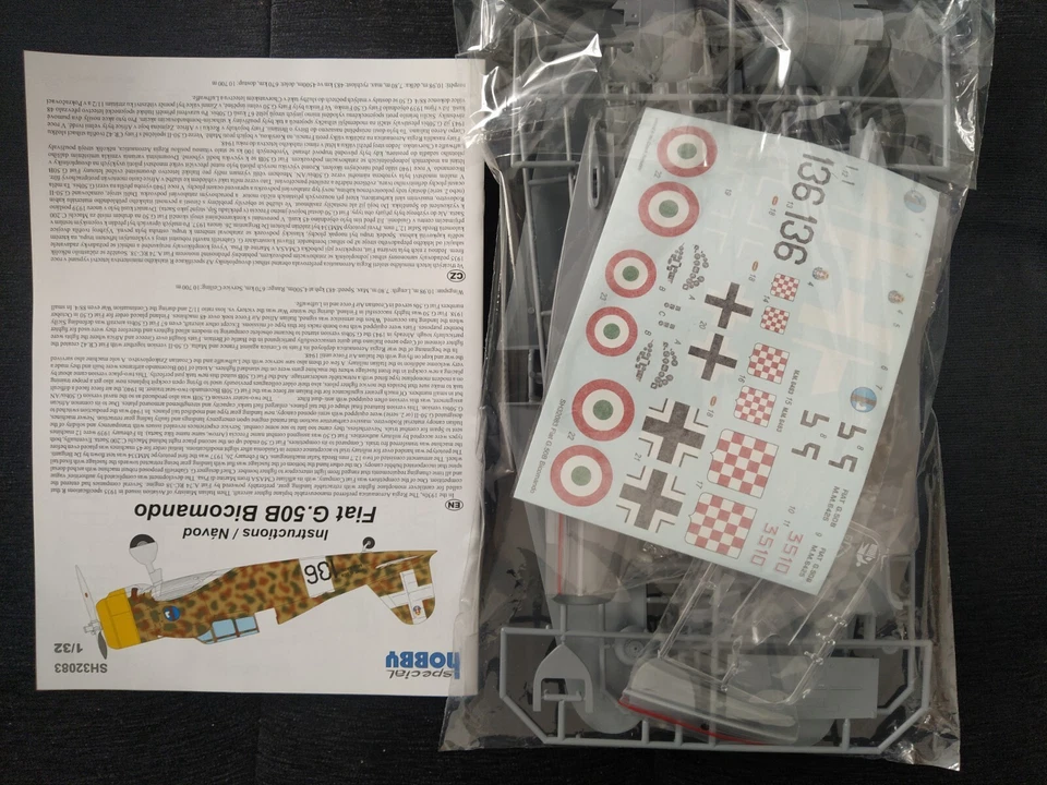 Fiat G.50B bicomando 1:32-Special Hobby (SPEDIZIONE TRACCIATA) - Immagine 2 di 3
