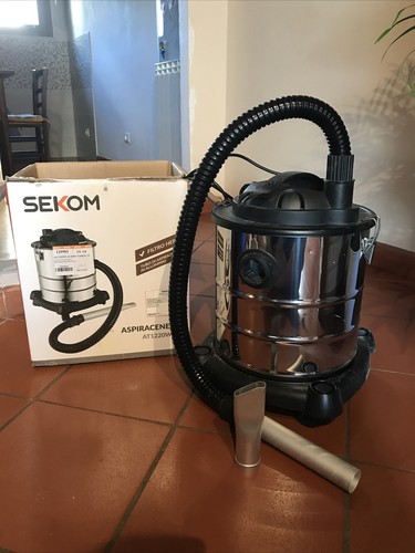 ASPIRACENERE SEKOM PROFESSIONALE 20L 1200W Tubo E Terminali in alluminio |  eBay