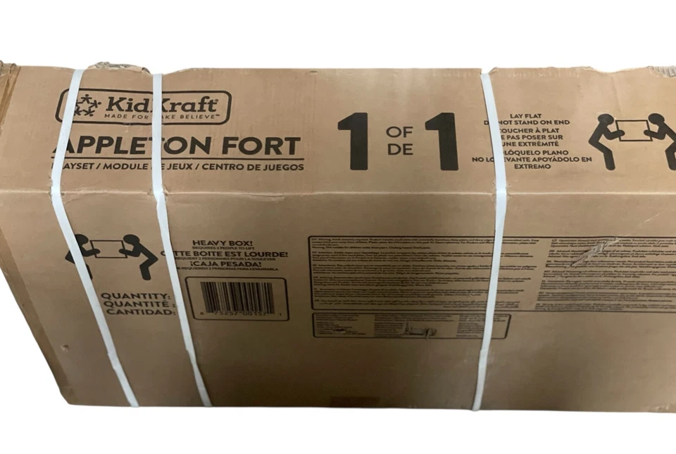 Juego de columpios de madera residenciales KidKraft Appleton - Gran ahorro (E352) Foto 3 de 3