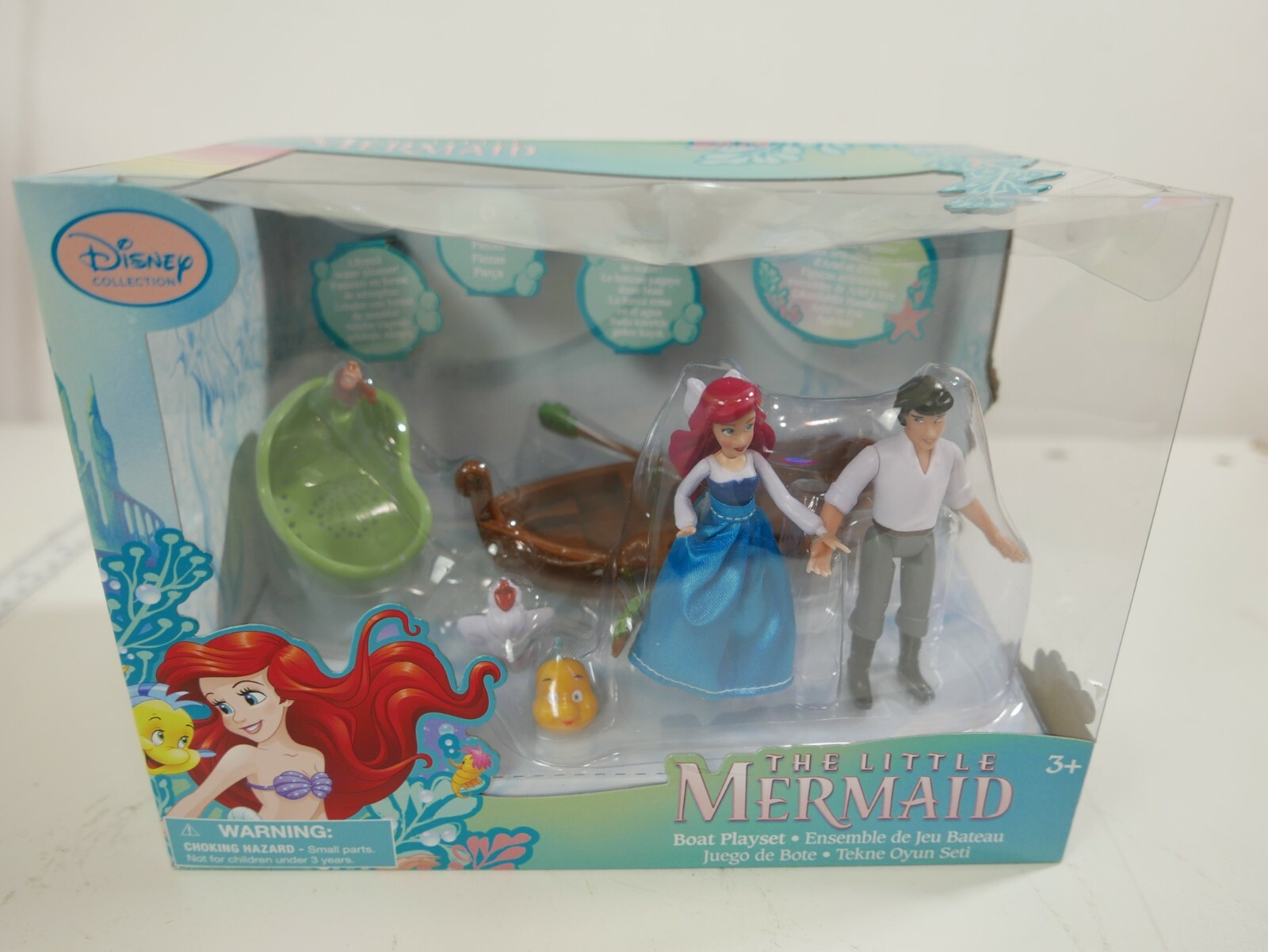 ariel and eric boat ride toy