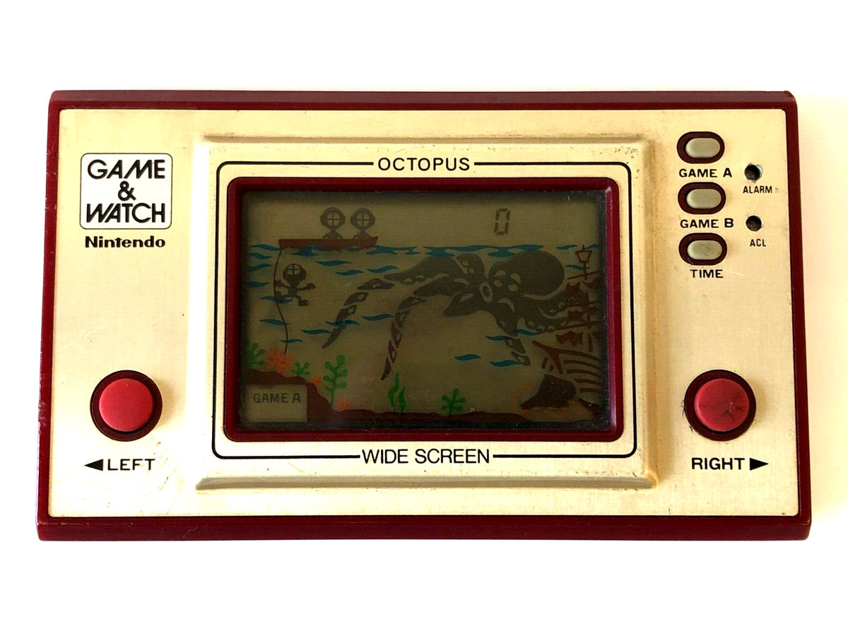 説明書あり Nintendo Game & Watch Octopus Powerhouse Collection - Octopus Game & Watch by Nintendo