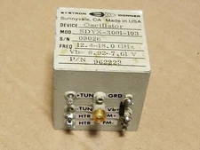 Systron Donner SDYX-3001-103 962223 RF Microwave 12.4-18GHz YIG Oscillator #9026