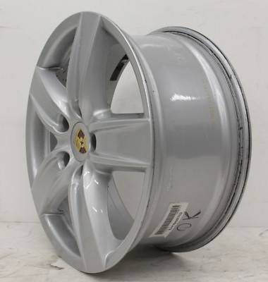 4 Jantes Alliage Porsche Cayenne 8x18 Originales – Argent, Modèle 7L5601025A, Occasion, état Correct