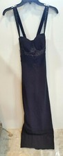 MARCIANO FOR GUESS SAPPHIRE GOWN *JET BLACK* SZ US SM EU 40